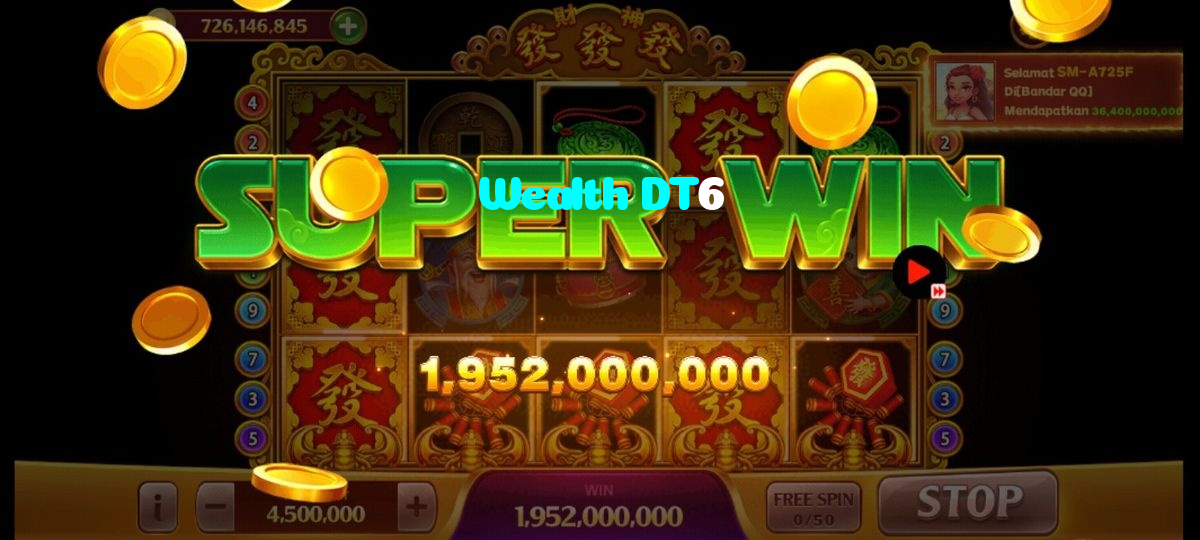 available types of Wealth DT6 bet including pre-match live express and system bets